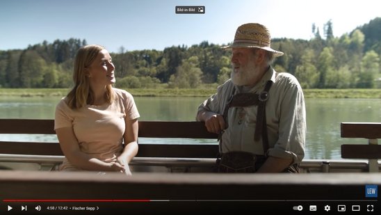 Link zum Youtube-Video "Lech-Reporter unterwegs an der Iller"